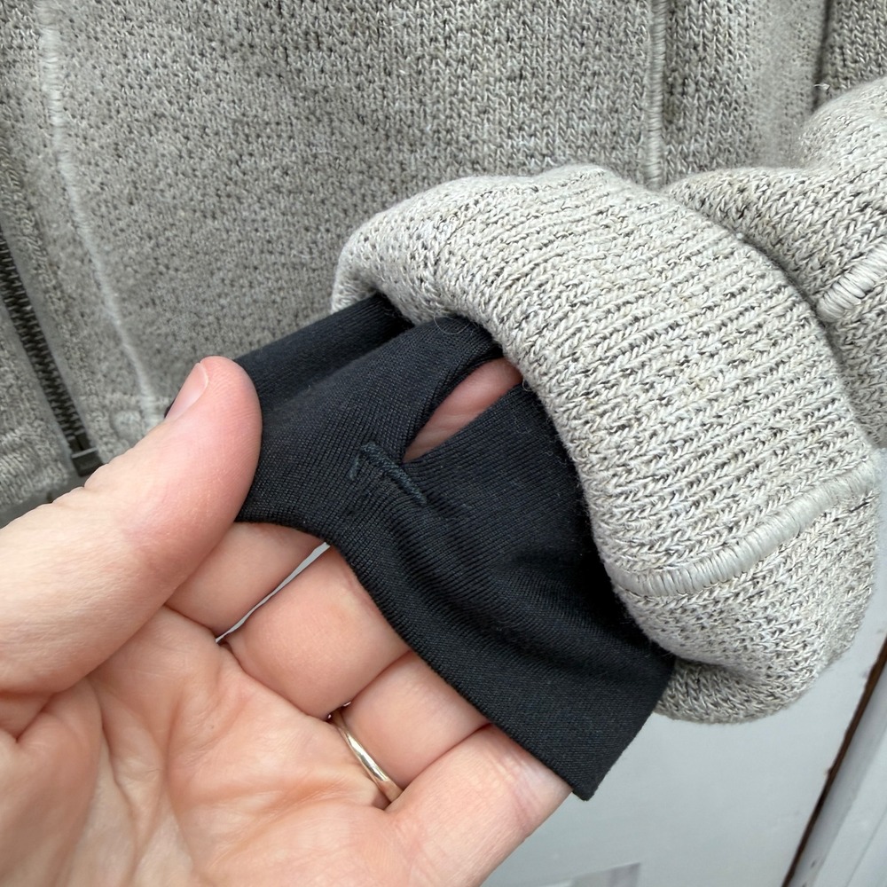 Kuhl Stella full zip up fleece lined sweater women's xl inner cuff on sleeve - Picture 3 of 11